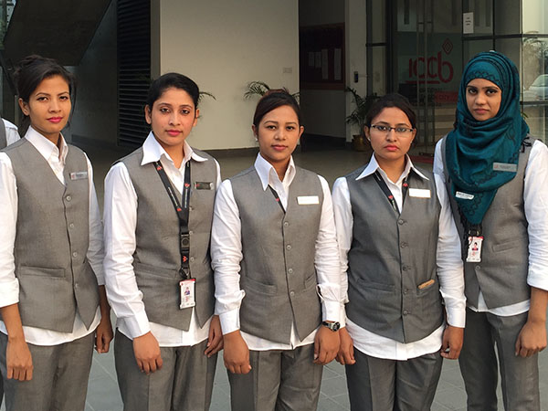 Well Trained Service Staffs